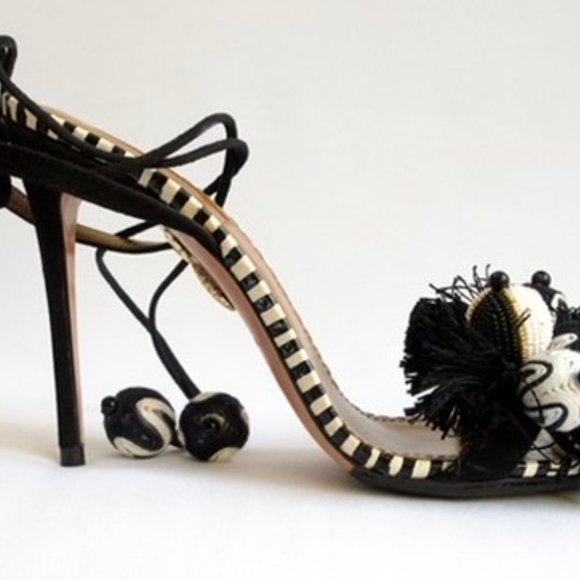 Aquazzura Tropicana Sandals NWT Sole Protected - Picture 1 of 10